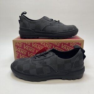 Vans Colfax Low Oversized Check Sneakers Shoes Skate Women’s Sz 6 Black NEW